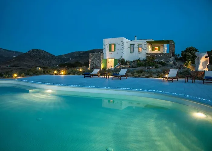 Villa Aeolos With 2 Private Pools Sarakiniko (Paros)
